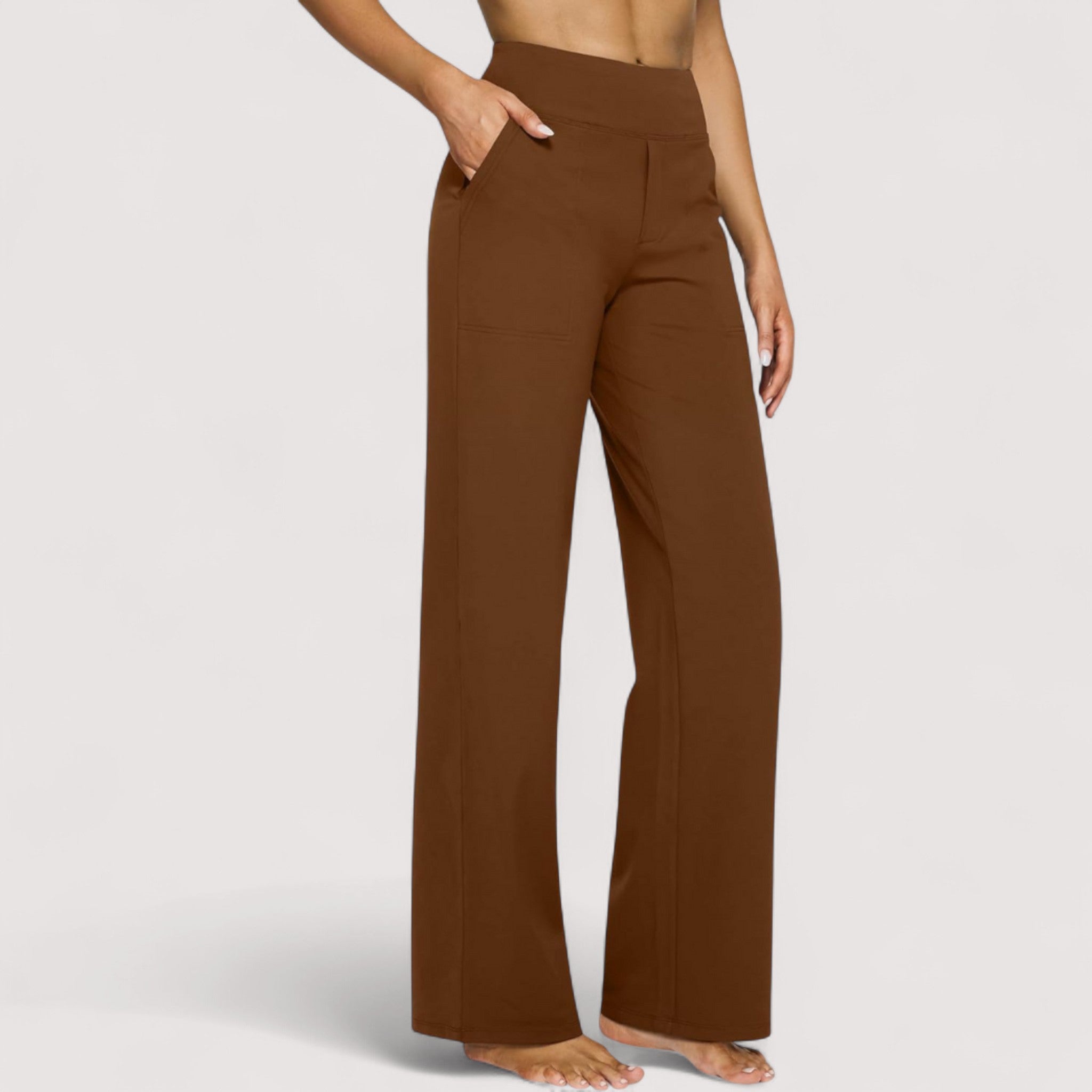 Elodie |Tyylikkäät jersey-housut