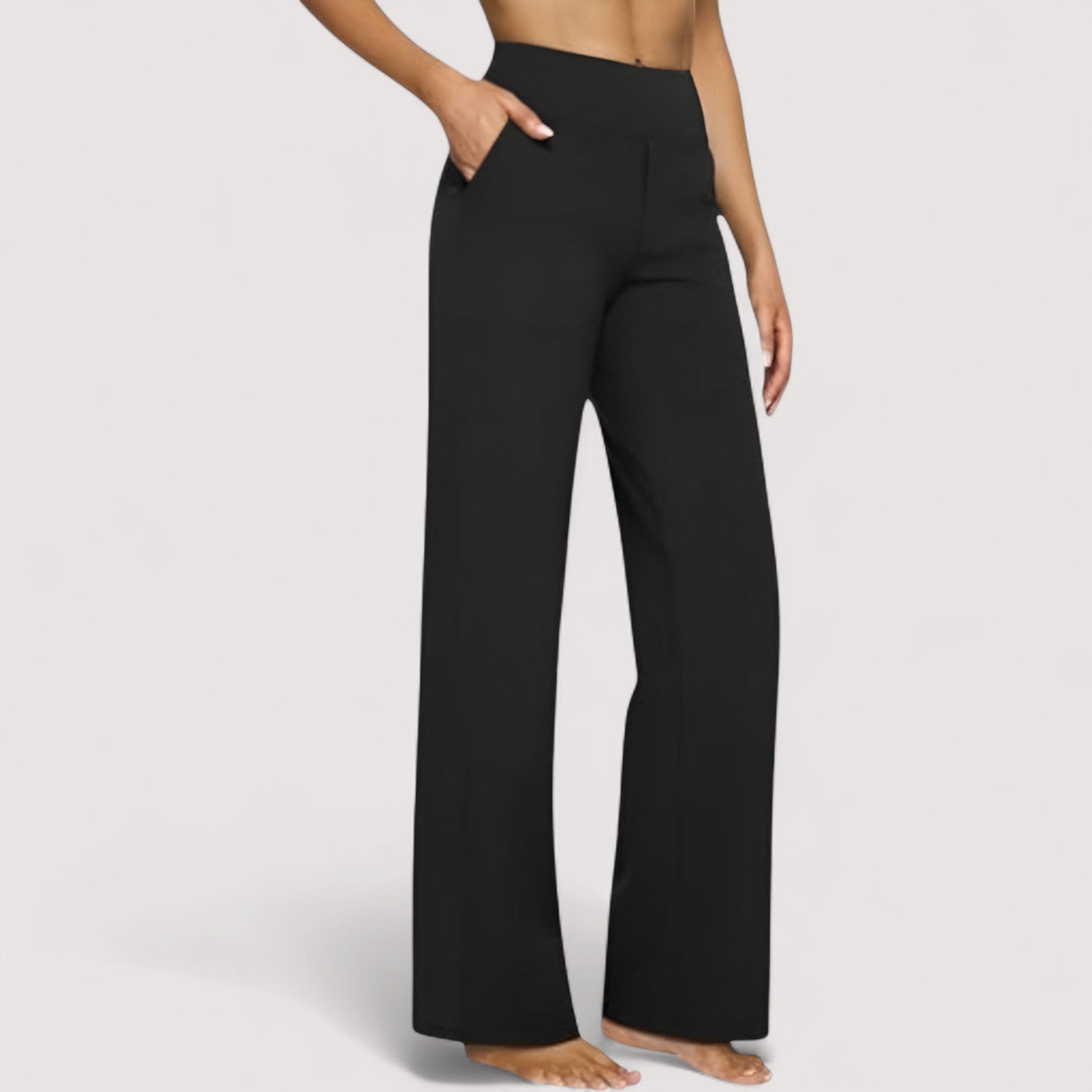 Elodie |Tyylikkäät jersey-housut