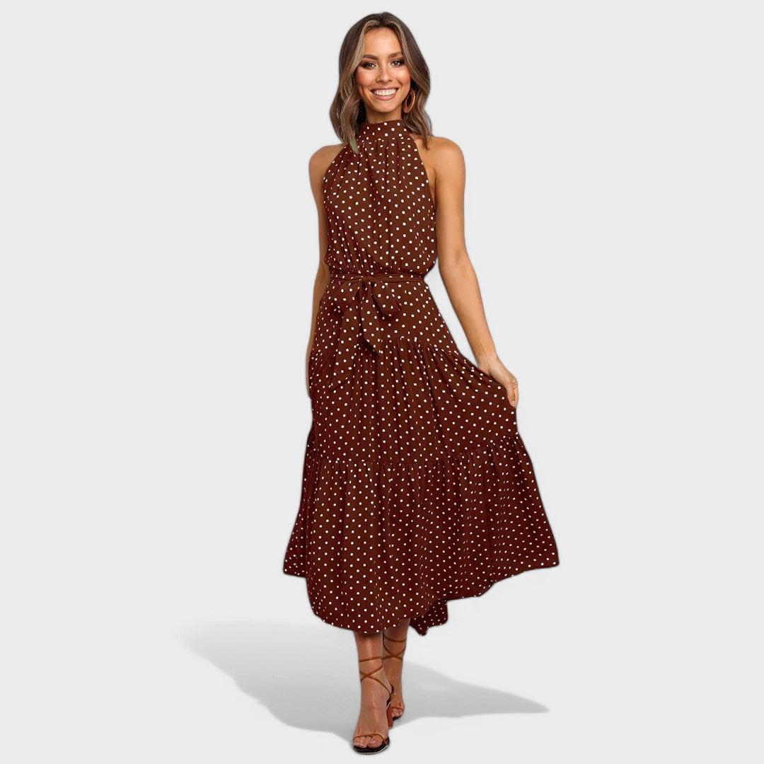 Bruna - Elegantti pitkä mekko